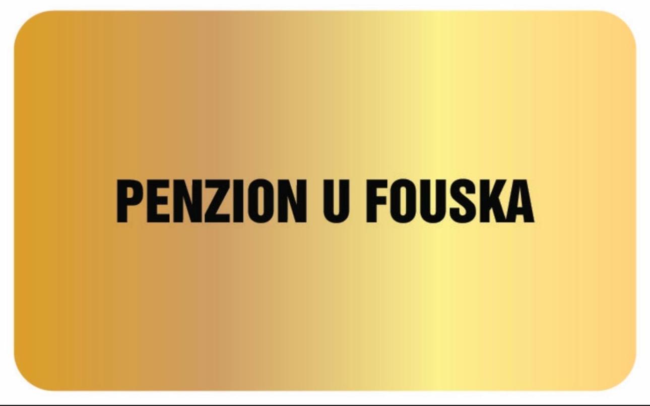 Penzion U Fouska Chodov  Exterior photo